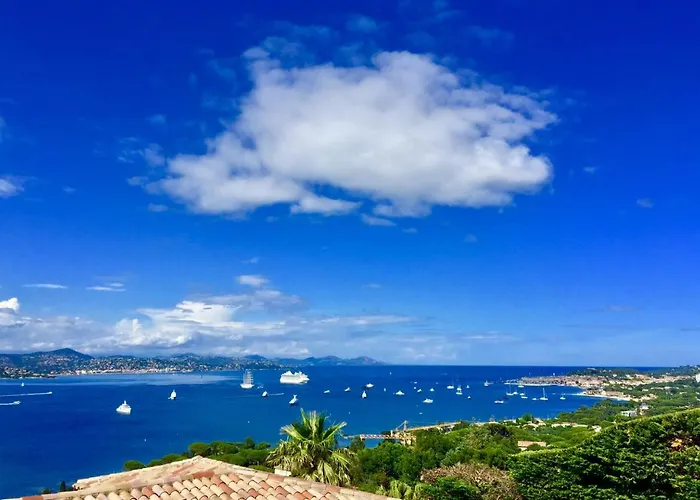 With Magic View Of Bay Of Tropez ヴィラ *